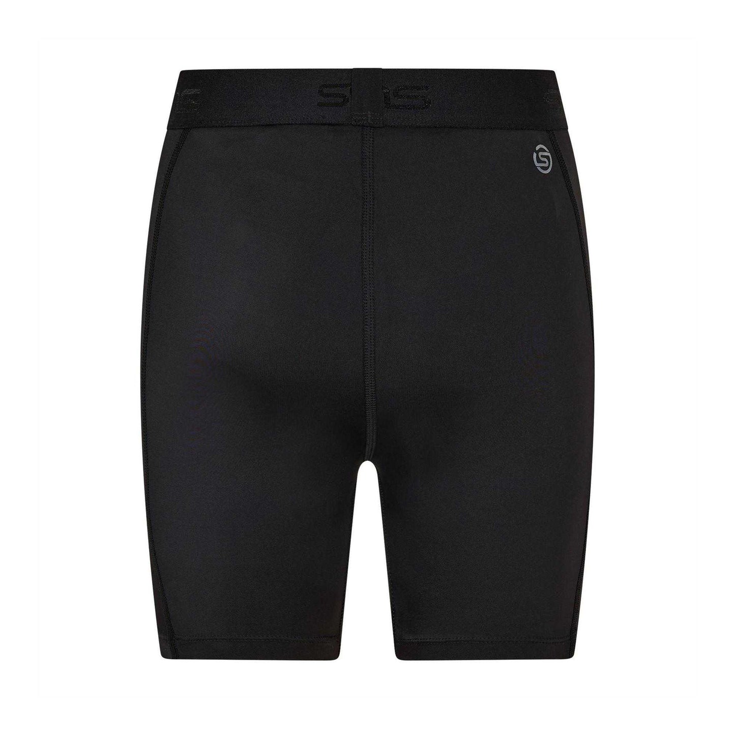 Black - Back - Skins Womens-Ladies Dnamic Compression Shorts