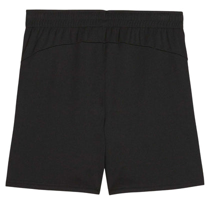 Puma Black - Back - Puma Childrens-Kids TeamFinal Football Shorts