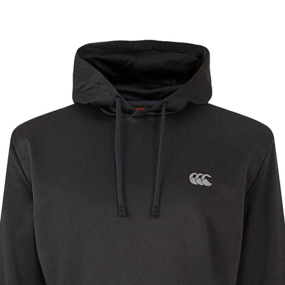 Black - Back - Canterbury Mens Tempo Drawstring Hoodie