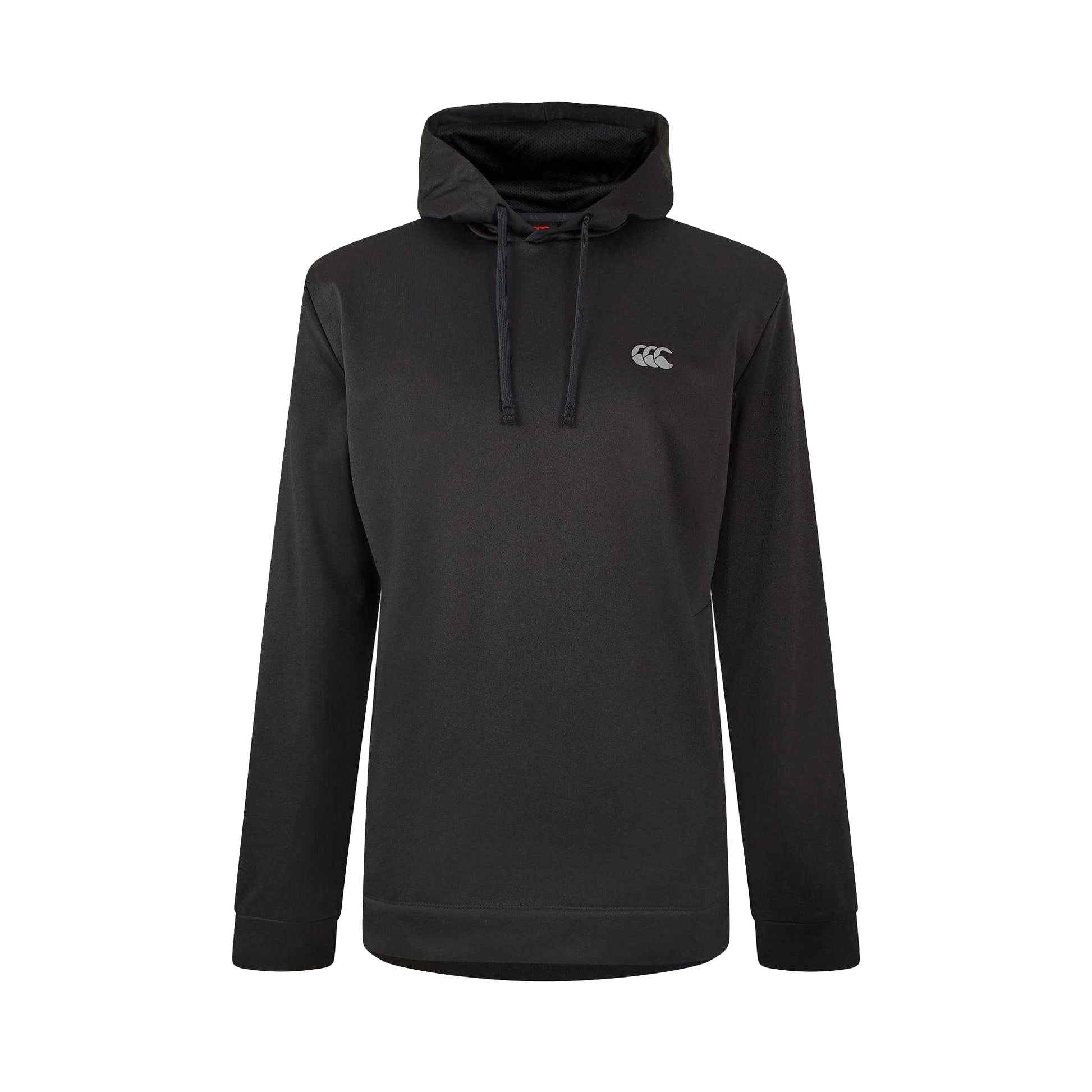 Black - Front - Canterbury Mens Tempo Drawstring Hoodie