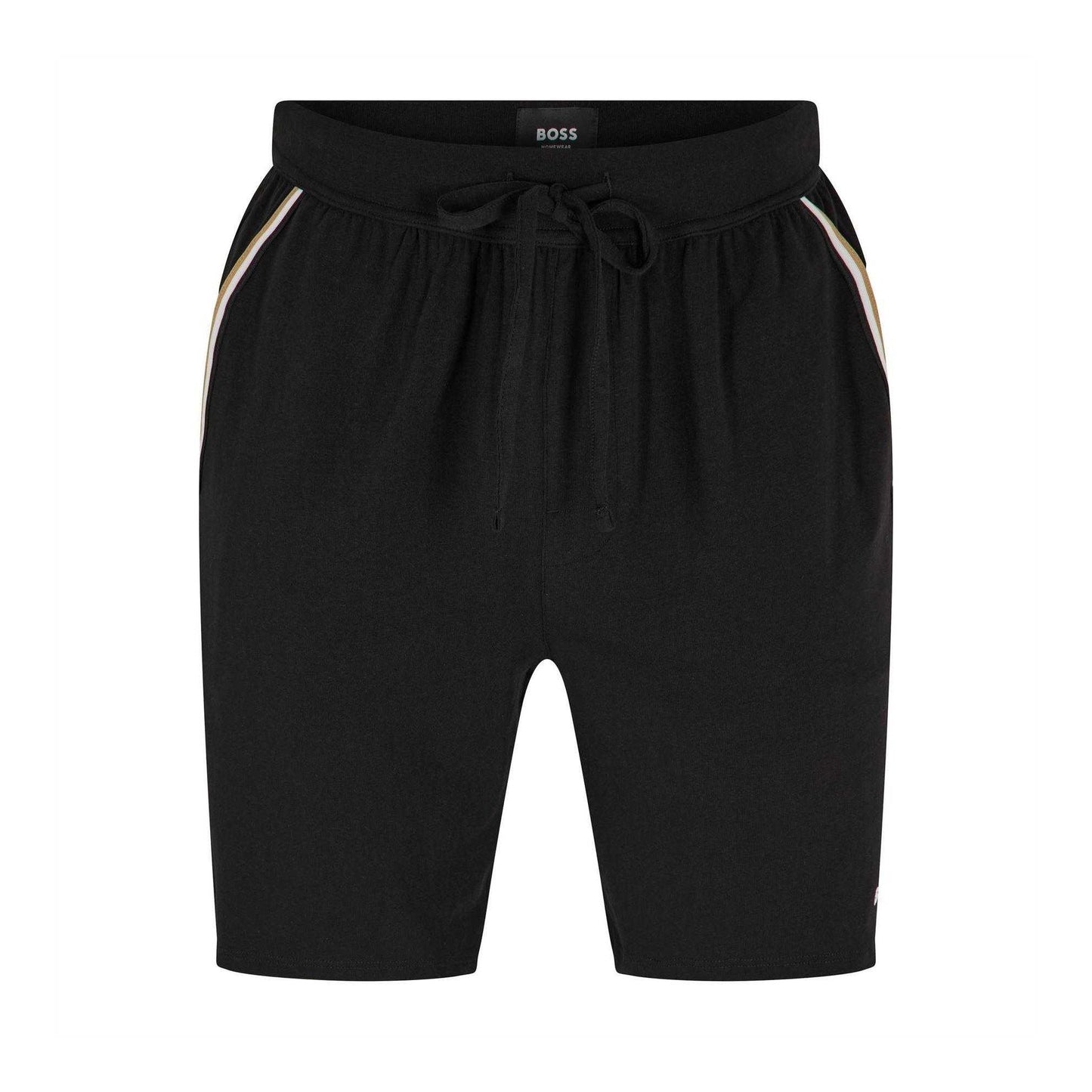 Black - Front - Boss Mens Unique Shorts