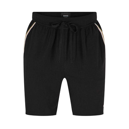 Black - Front - Boss Mens Unique Shorts