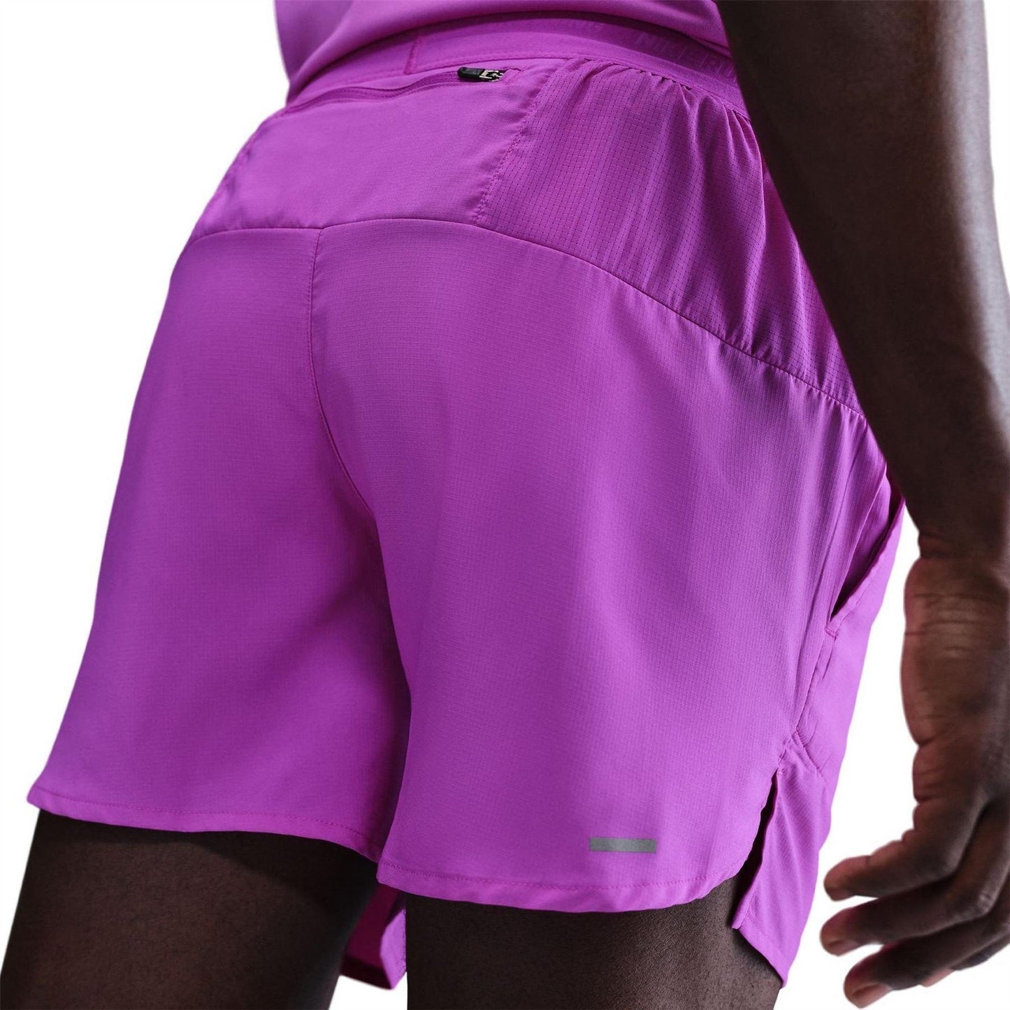 Vivid Viola Purple - Back - Nike Mens Running Shorts