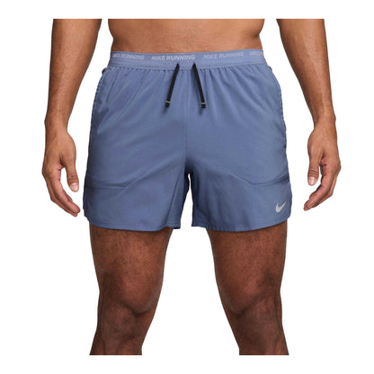Indigo - Front - Nike Mens Running Shorts