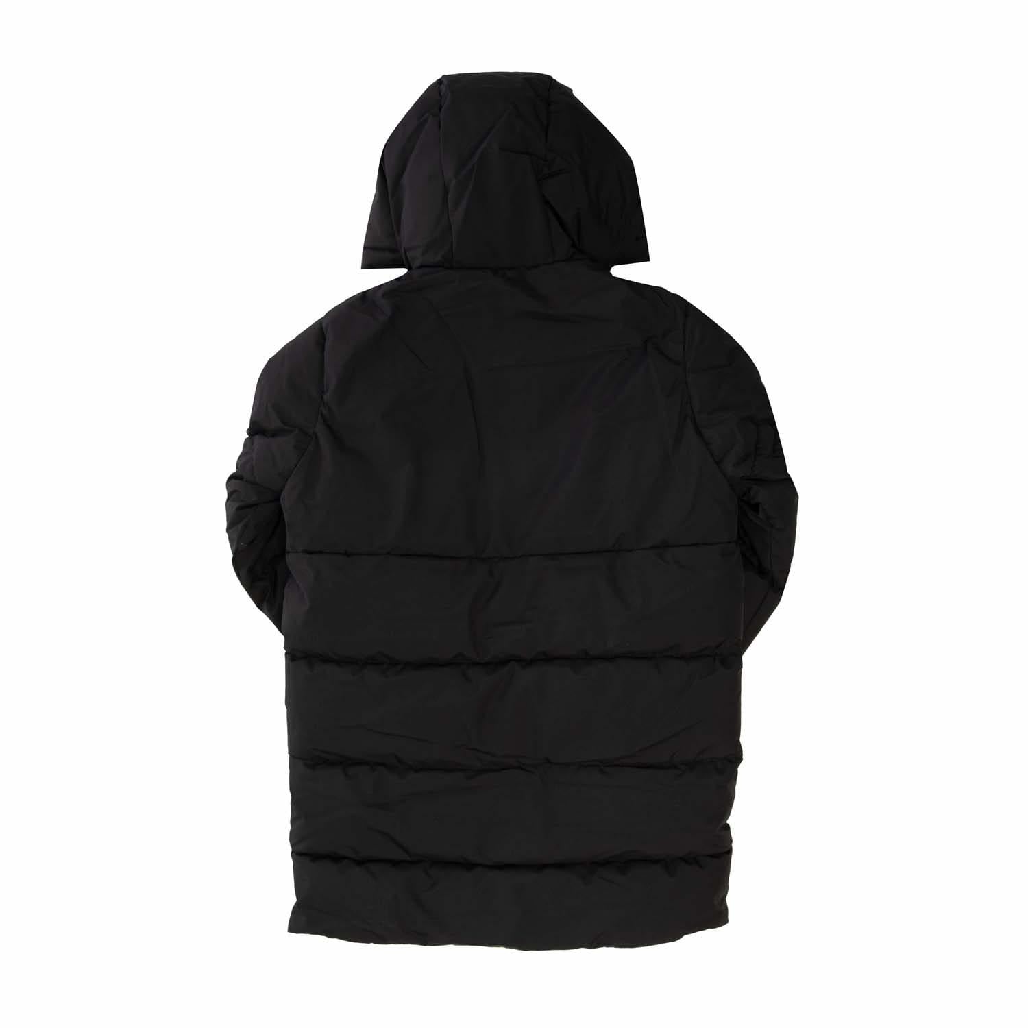 Black - Back - Jack And Jones Boys Otis Hooded Puffer Jacket