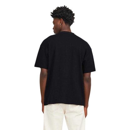 Black - Back - Jack And Jones Mens Edge T-Shirt