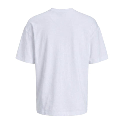 White - Back - Jack And Jones Mens Edge T-Shirt