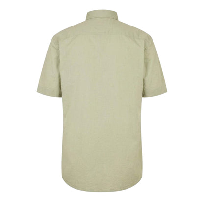 Green - Back - Hugo Mens Regular Short-Sleeved Shirt