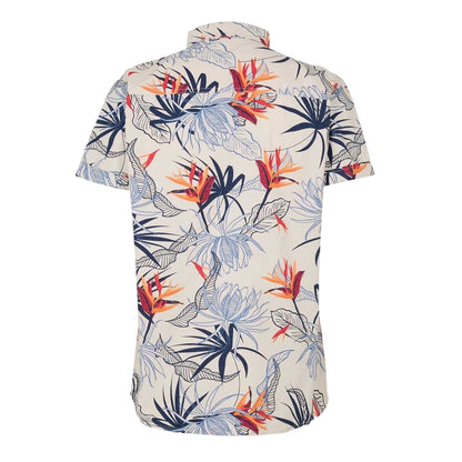 Chalk - Back - Bench Mens Floral Collared Regular Shirt