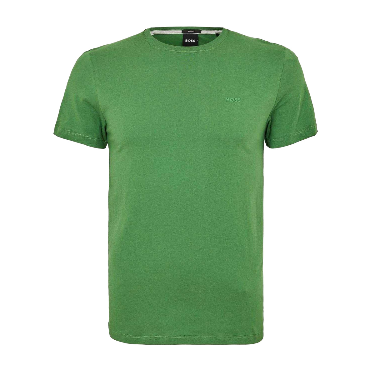 Green - Front - Boss Mens Tessler 33 Regular T-Shirt
