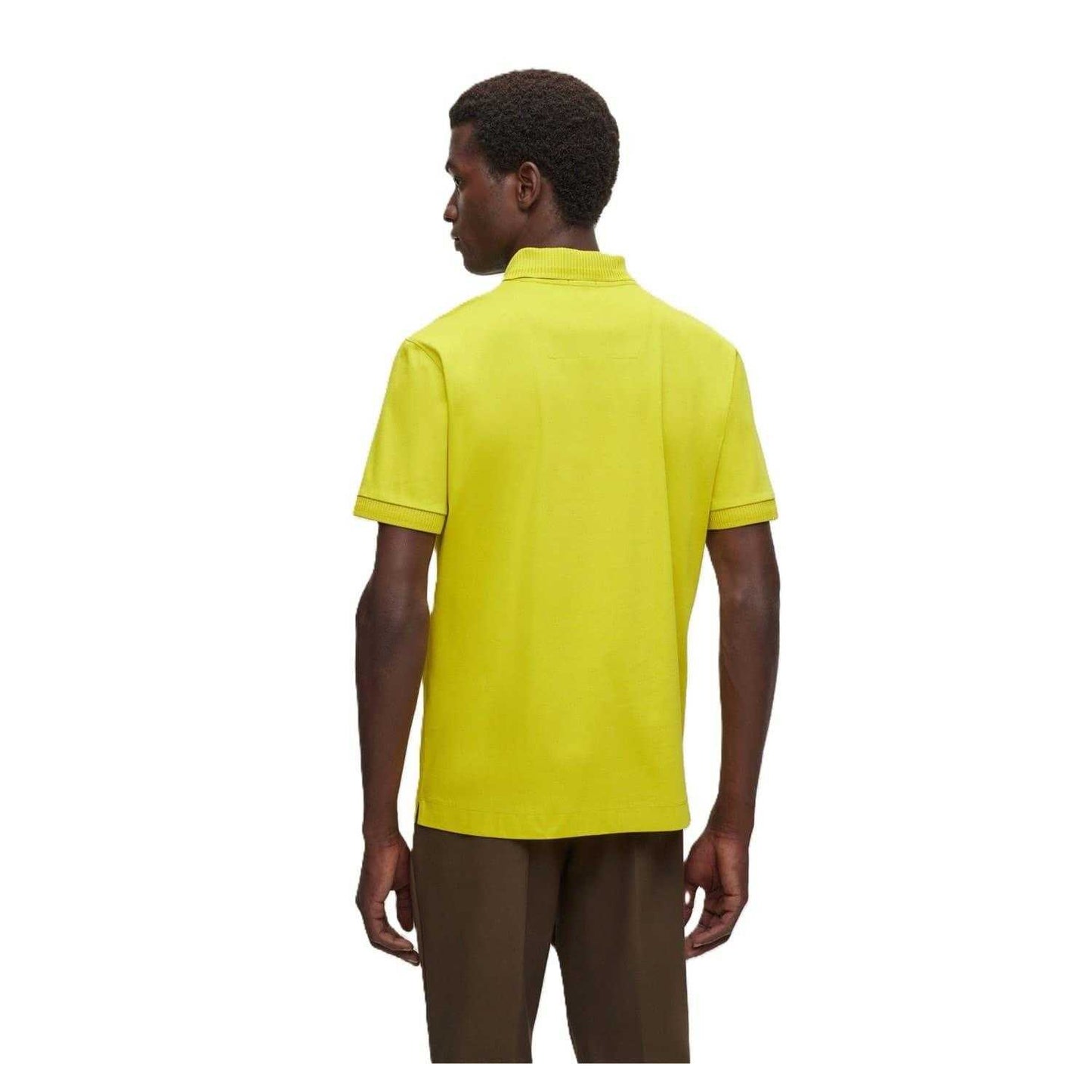 Green - Back - Boss Mens Regular Polo Shirt