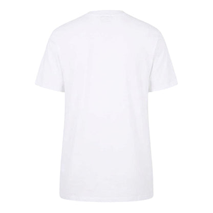 White - Back - Calvin Klein Mens Plain Crew Neck Regular Casual T-Shirt