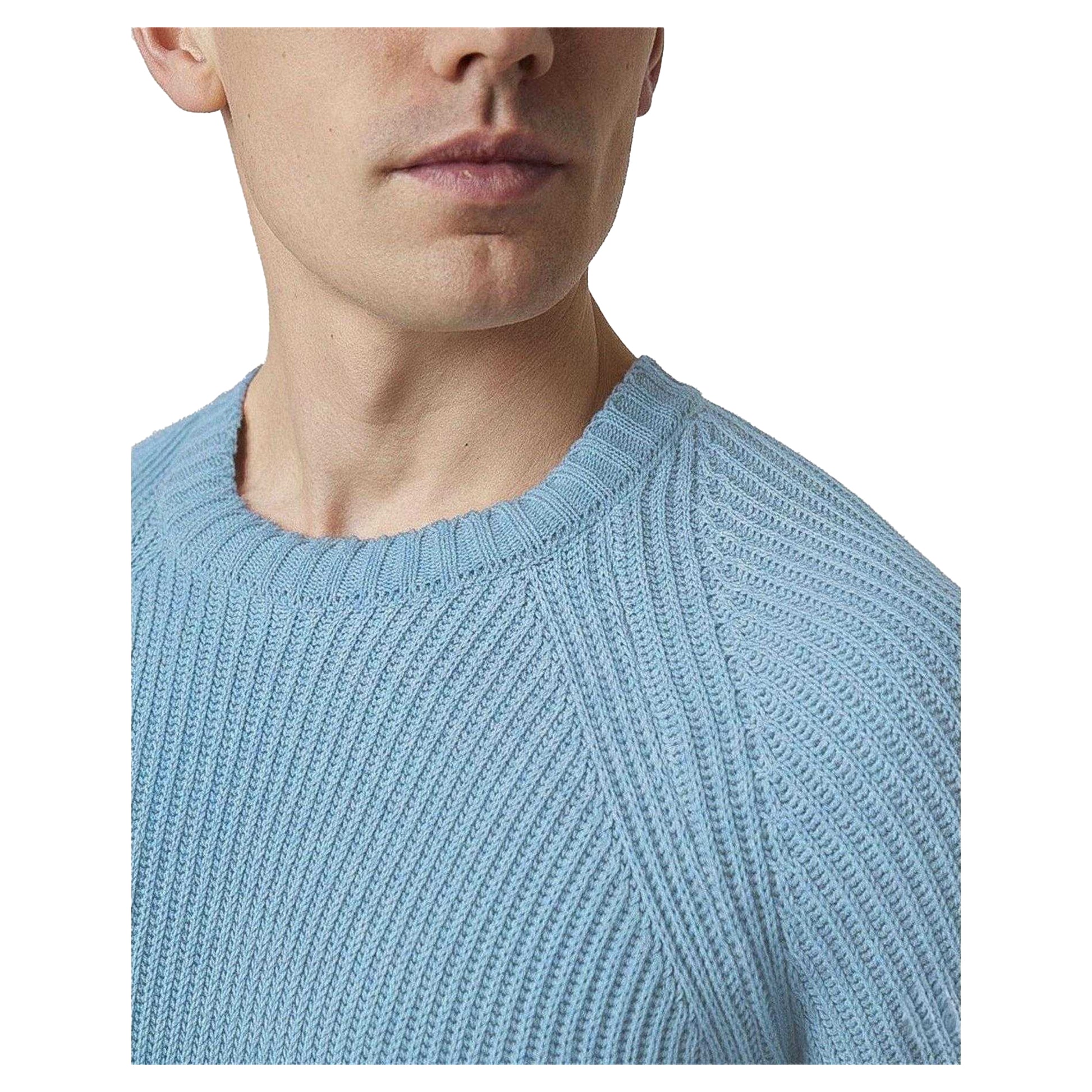 Ocean - Side - Peregrine Mens Harry Ribbed Raglan Jumper