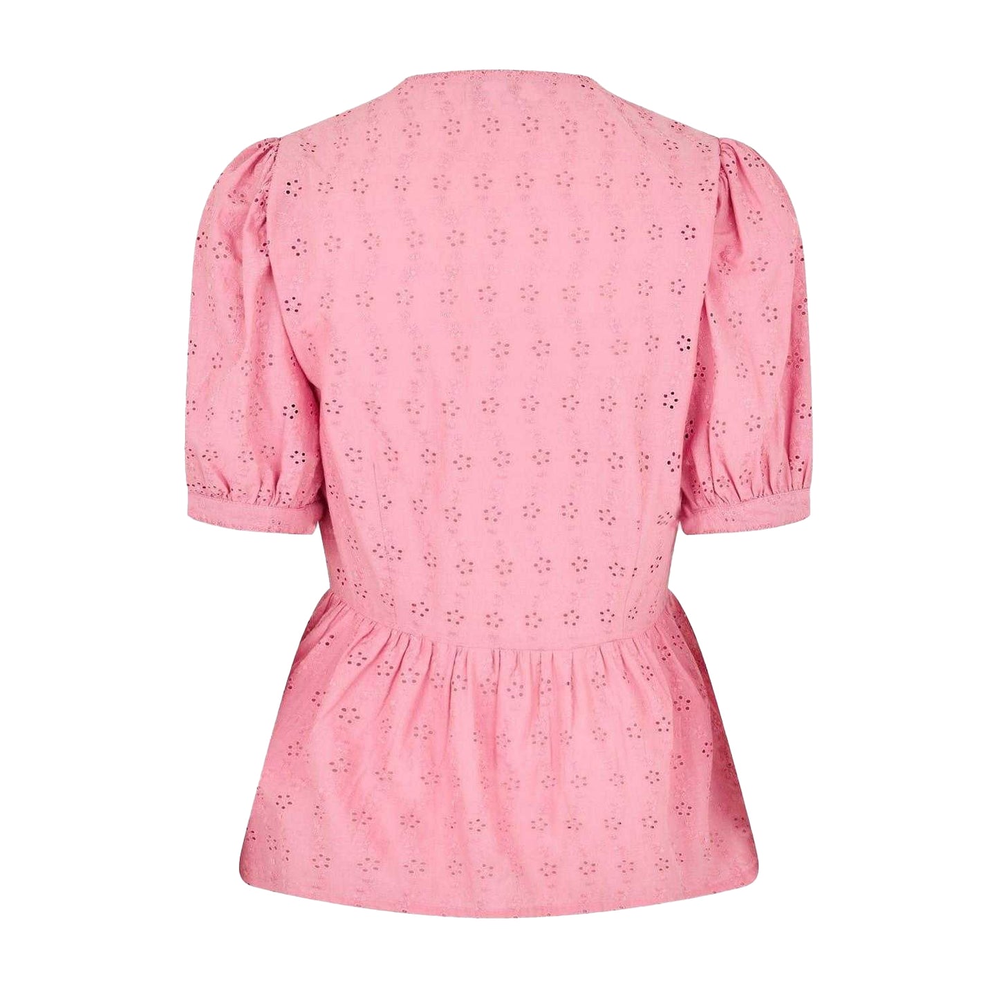 Pink - Back - Nobody´s Child Womens-Ladies Ria Puff Sleeve Blouse