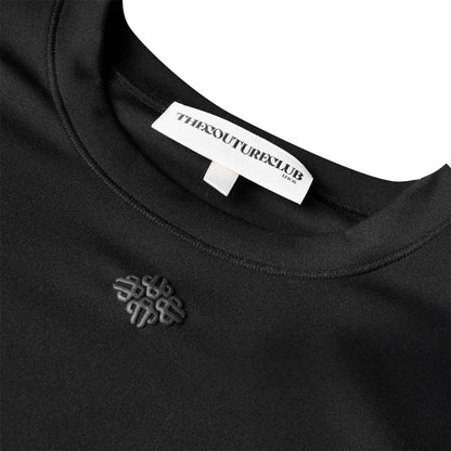 Black - Lifestyle - Couture Club Womens-Ladies Sculpting Long-Sleeved T-Shirt