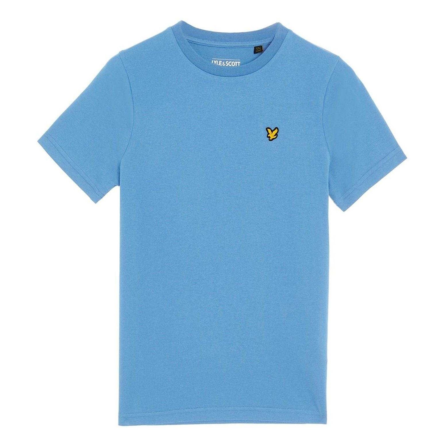 Parisian Blue - Front - Lyle & Scott Childrens-Kids Embroidered Logo Sports T-Shirt