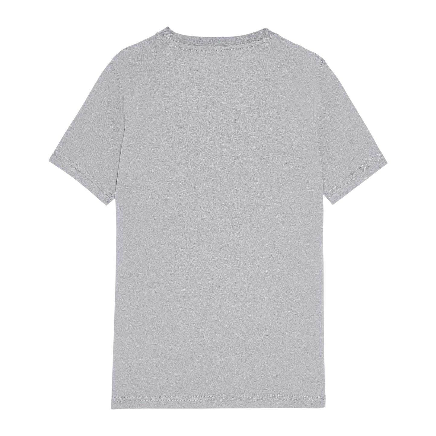 Grey - Back - Lyle & Scott Childrens-Kids Embroidered Logo Regular Sports T-Shirt