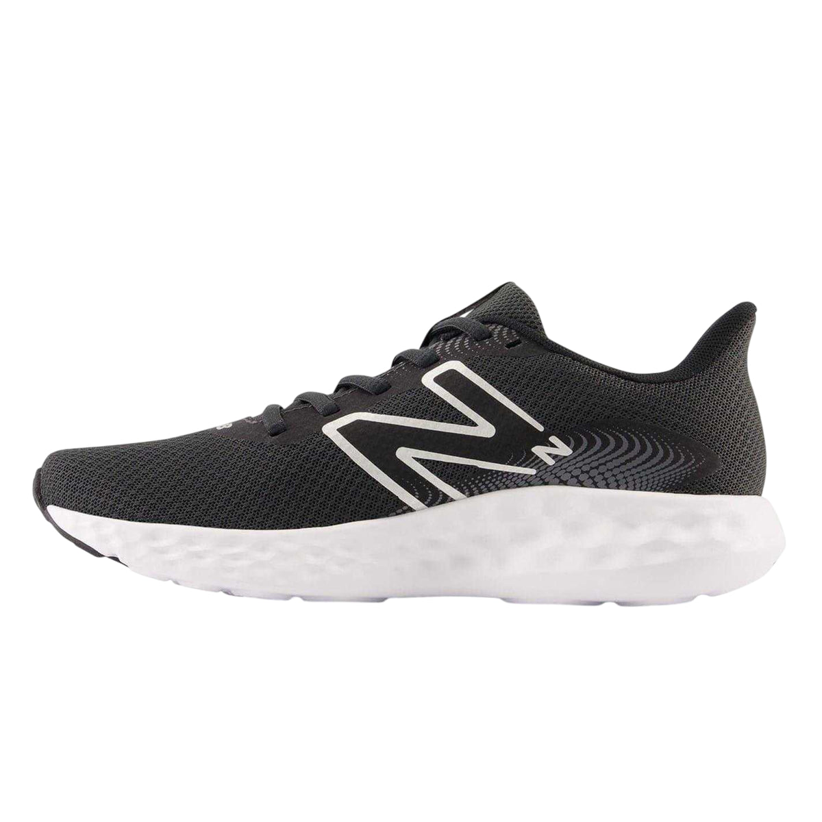 Black - Side - New Balance Womens-Ladies 411 Logo Trainers