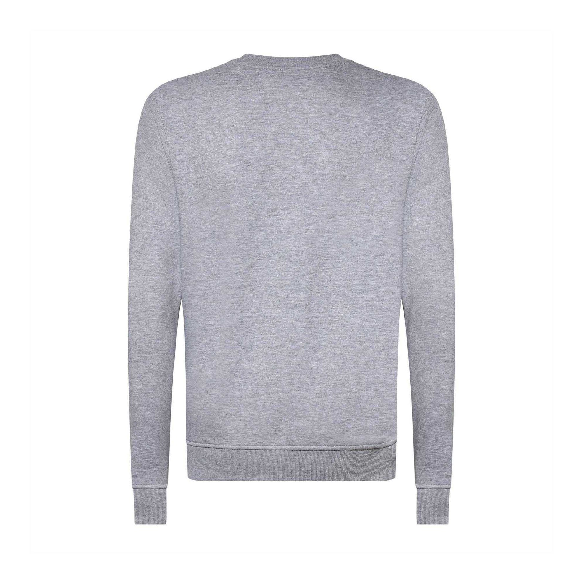 Light Grey Marl - Back - Fila Mens Jude Crew Neck Sweatshirt