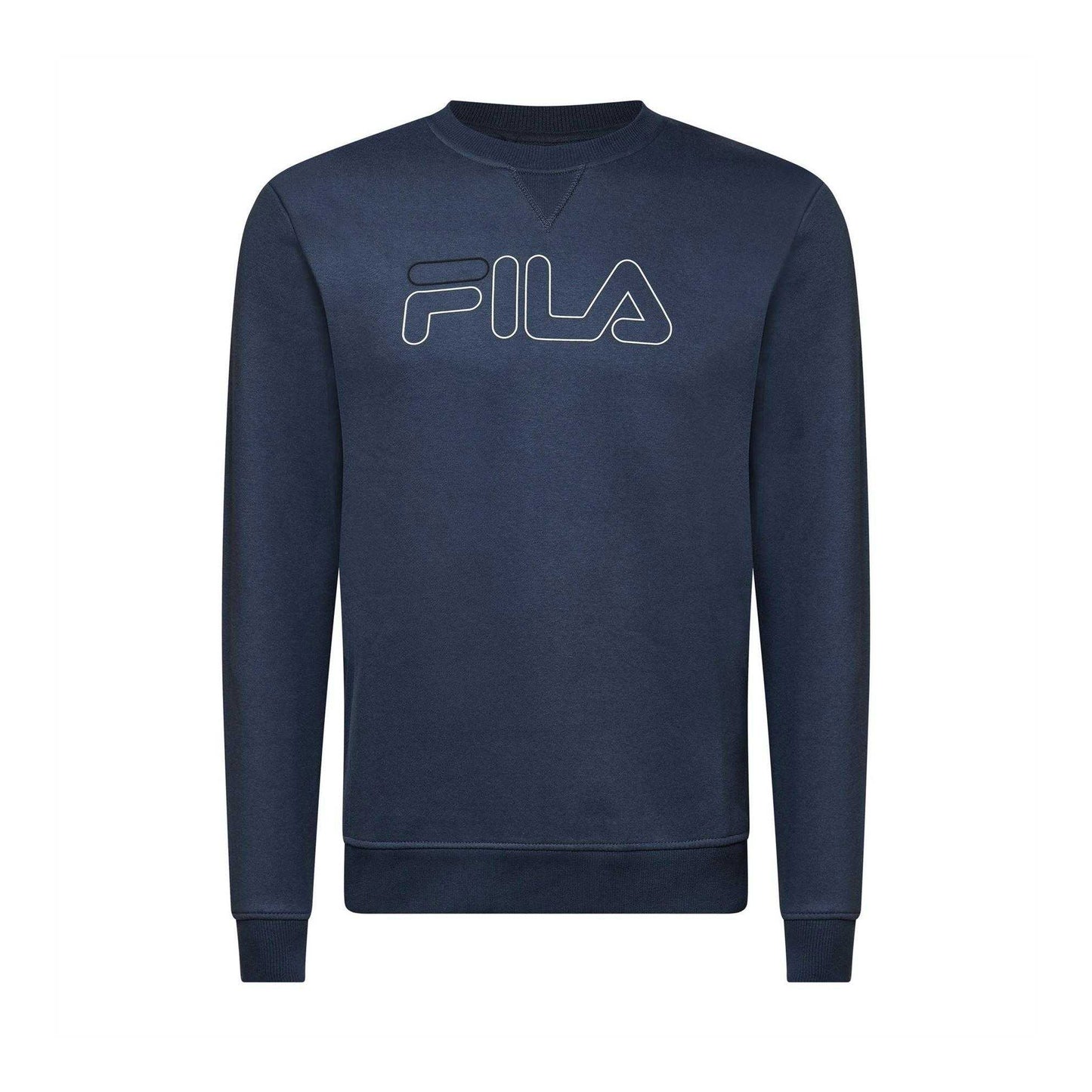 Vintage Indigo - Front - Fila Mens Jude Crew Neck Sweatshirt