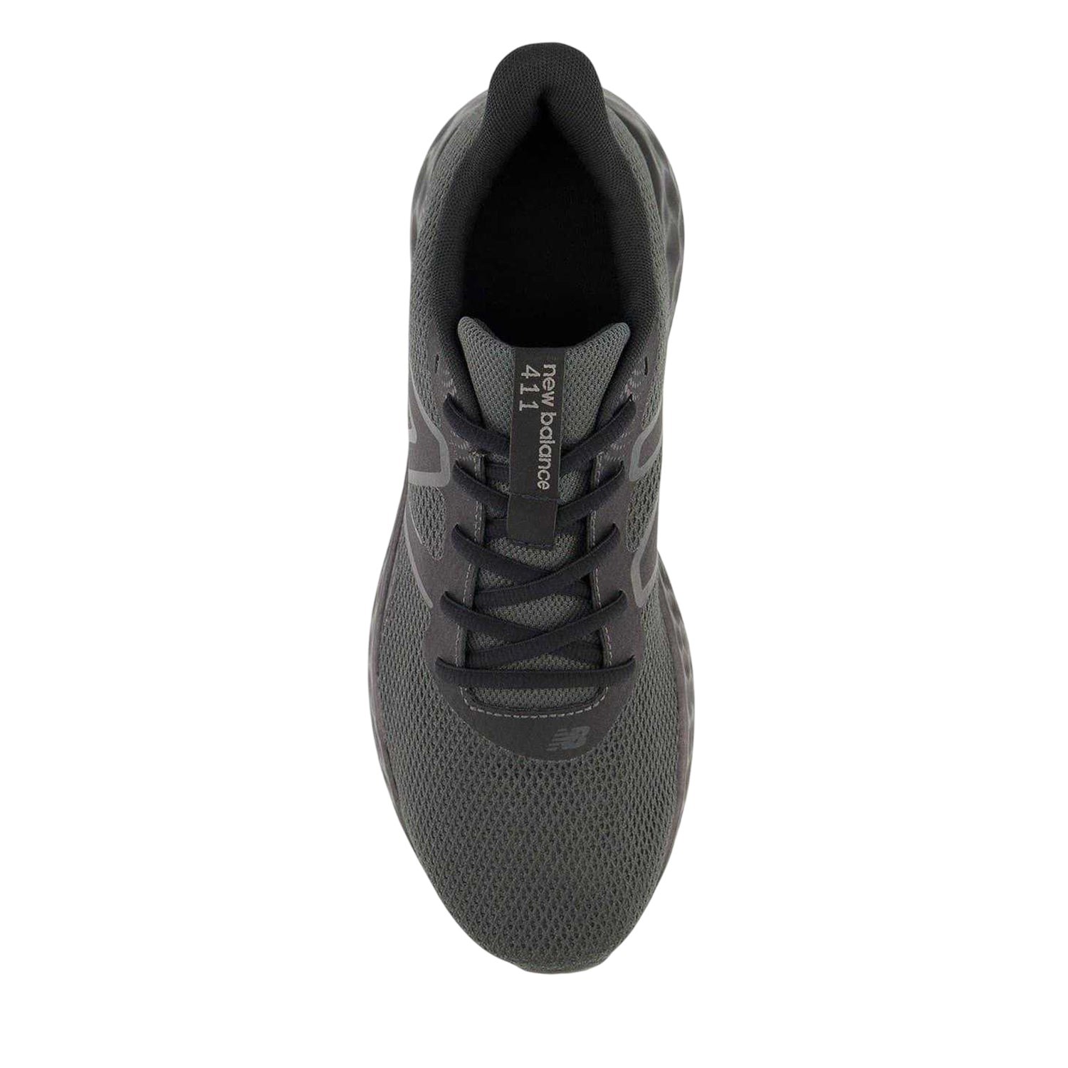 Black - Lifestyle - New Balance Mens 411v3 Logo Trainers