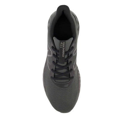 Black - Lifestyle - New Balance Mens 411v3 Logo Trainers