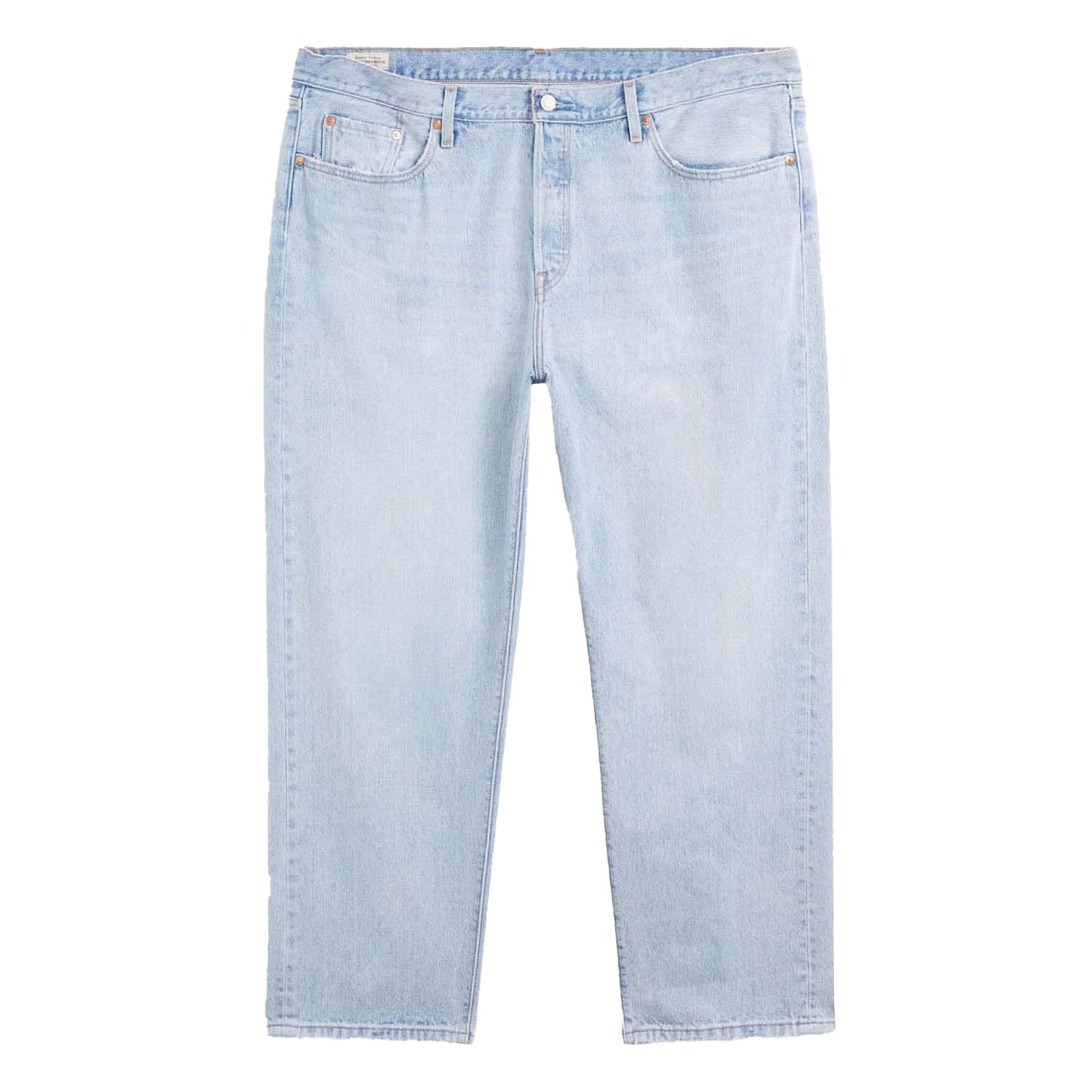 Light Blue - Front - Levis Womens-Ladies 501 90s Plus Jeans