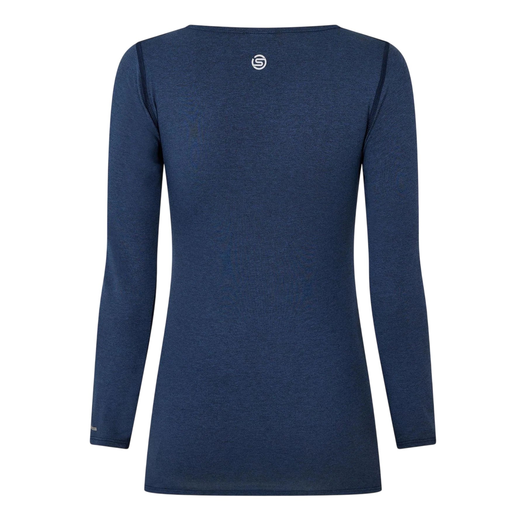 Blue - Back - Skins Womens-Ladies Dnamic Base Layer Top