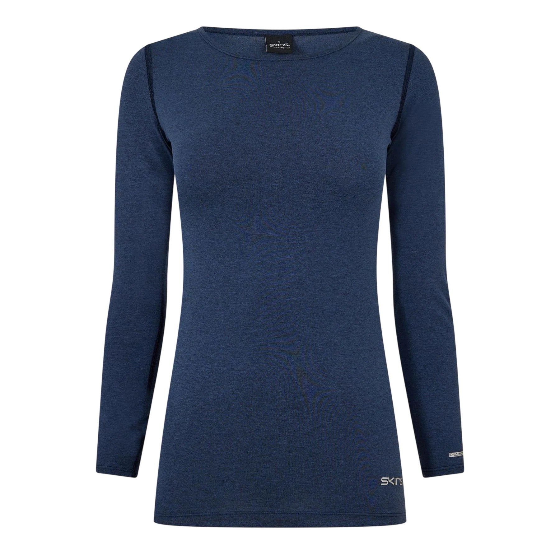 Blue - Front - Skins Womens-Ladies Dnamic Base Layer Top