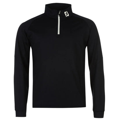 Navy - Front - FootJoy Mens Chill Out Golf Pullover