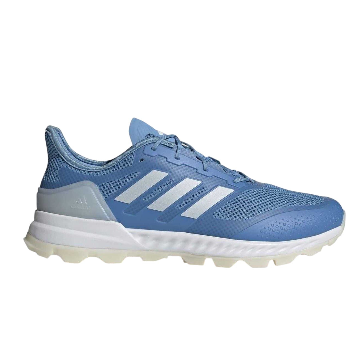 Blue-White - Front - Adidas Mens 2.1 Primegreen Hockey Shoes