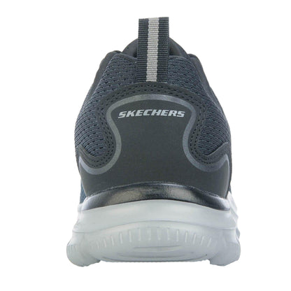 Black - Back - Skechers Mens Track Ripkent Trainers