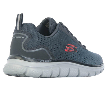 Black - Side - Skechers Mens Track Ripkent Trainers