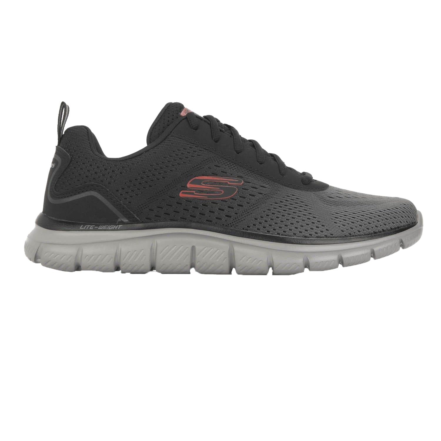Black - Pack Shot - Skechers Mens Track Ripkent Trainers