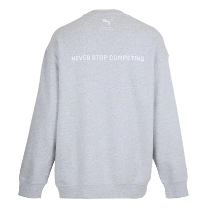 Heather Grey - Back - Puma Mens Hyrox World Performance Hoodie