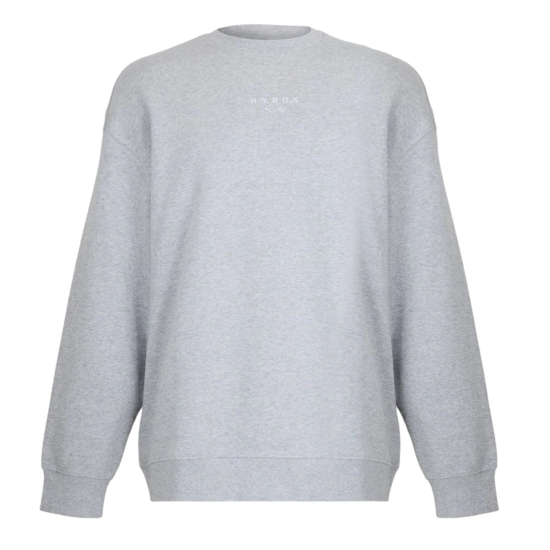 Heather Grey - Front - Puma Mens Hyrox World Performance Hoodie