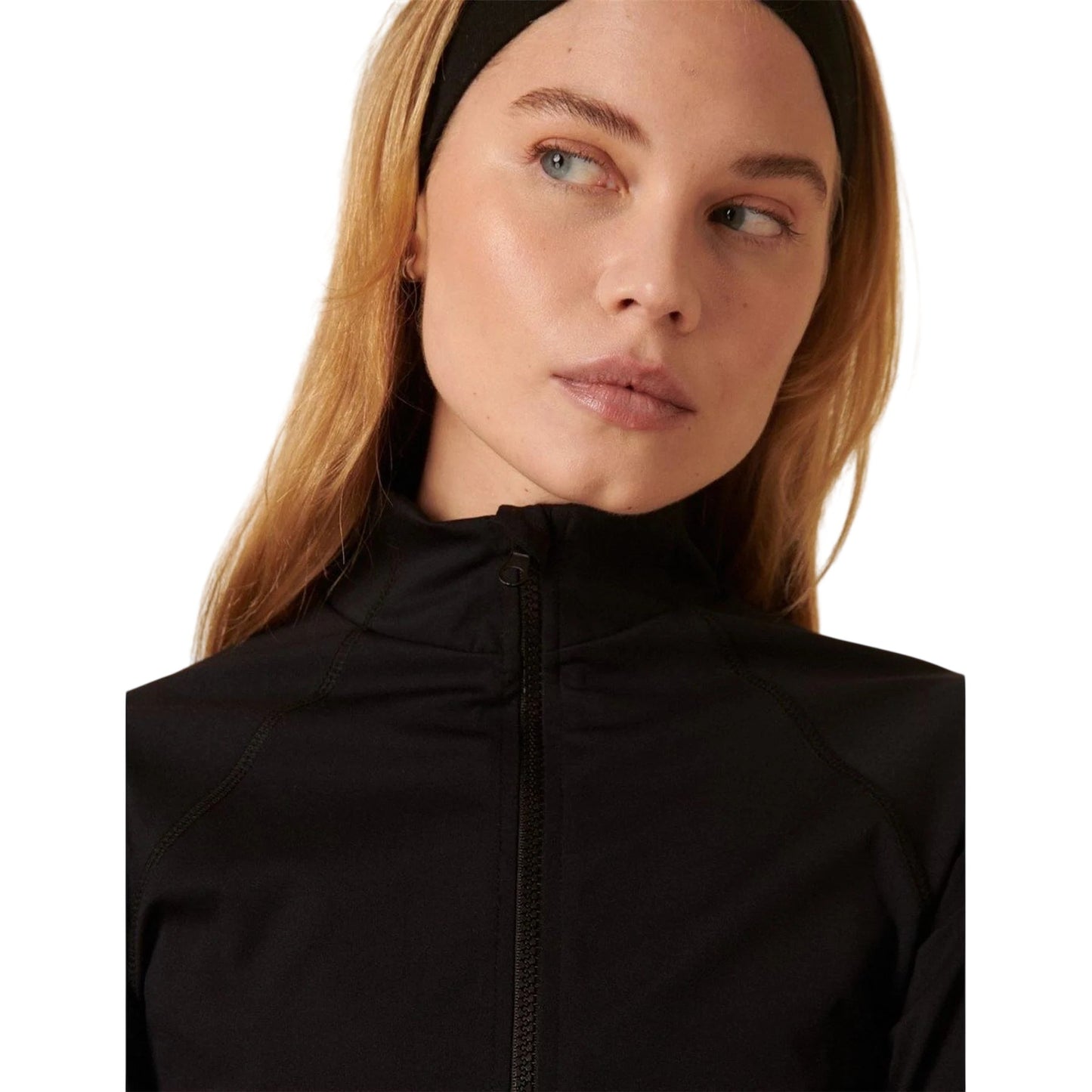 Black - Side - Nobody´s Child Womens-Ladies Plain Active Jacket