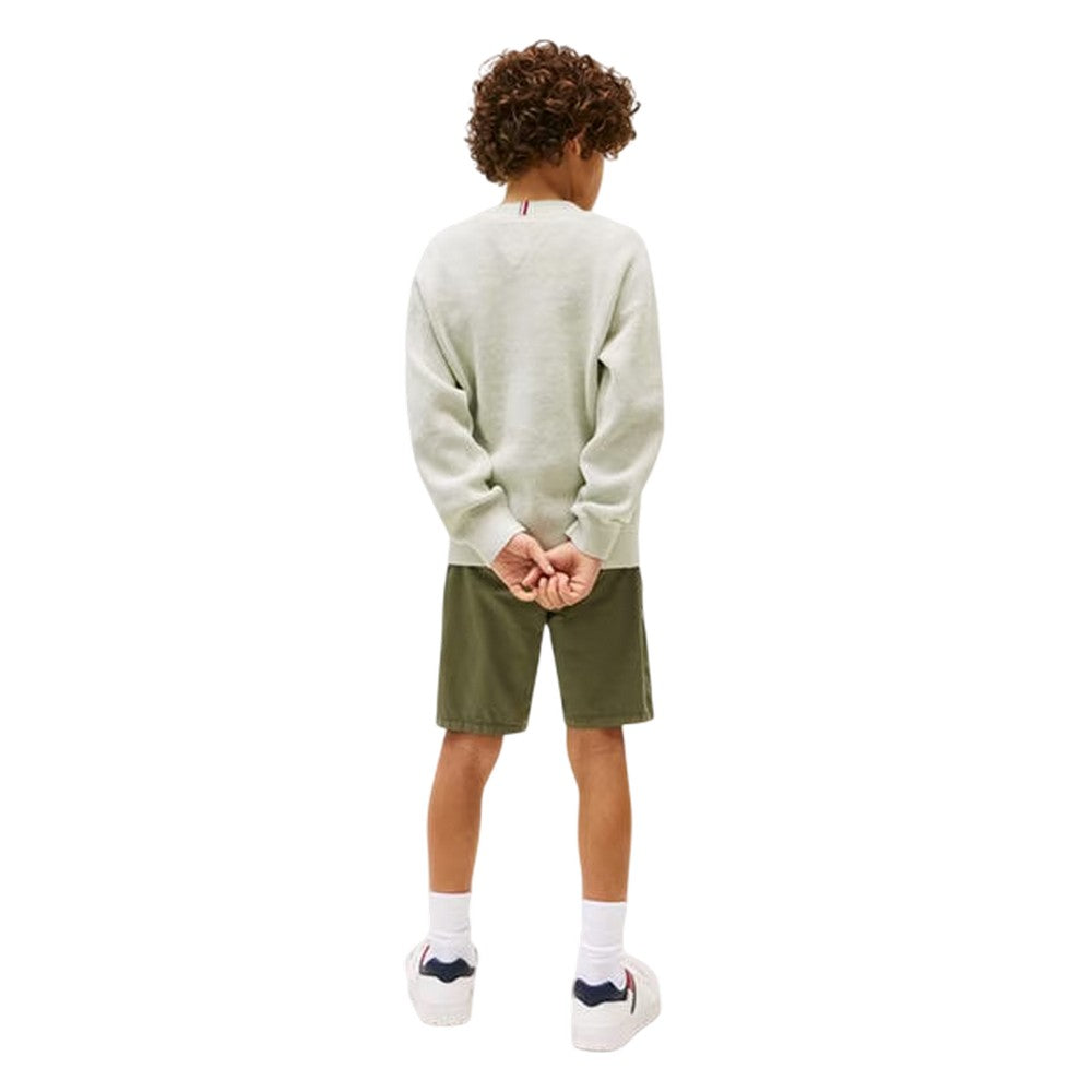 Misty - Back - Tommy Hilfiger Childrens-Kids Knitted Crew Neck Jumper