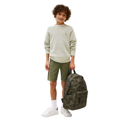 Misty - Side - Tommy Hilfiger Childrens-Kids Knitted Crew Neck Jumper