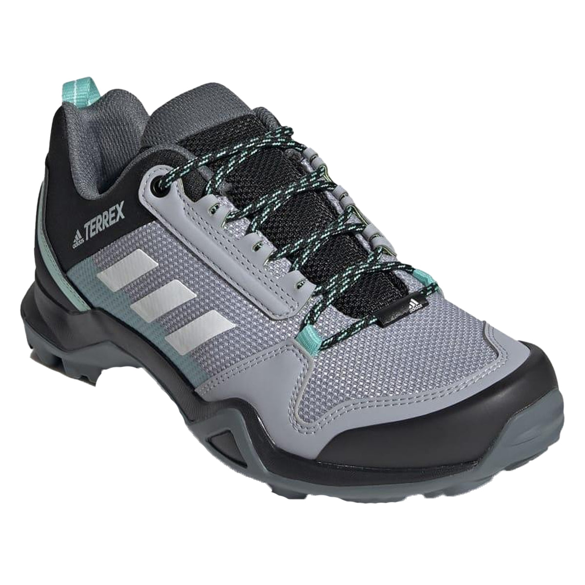 Grey - Front - Adidas Womens-Ladies Terrex AX3 Hiking Shoes