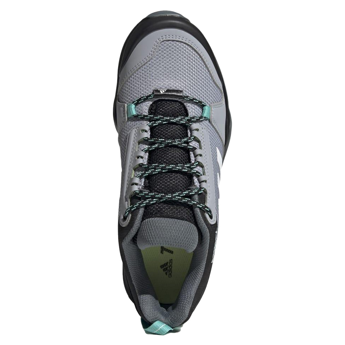 Grey - Pack Shot - Adidas Womens-Ladies Terrex AX3 Hiking Shoes