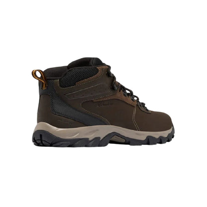 Brown - Back - Columbia Mens Newton Ridge Plus II Leather Waterproof Hiking Boots