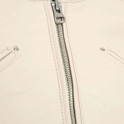 Oatmeal - Side - Vero Moda Womens-Ladies Plain Regular Jacket