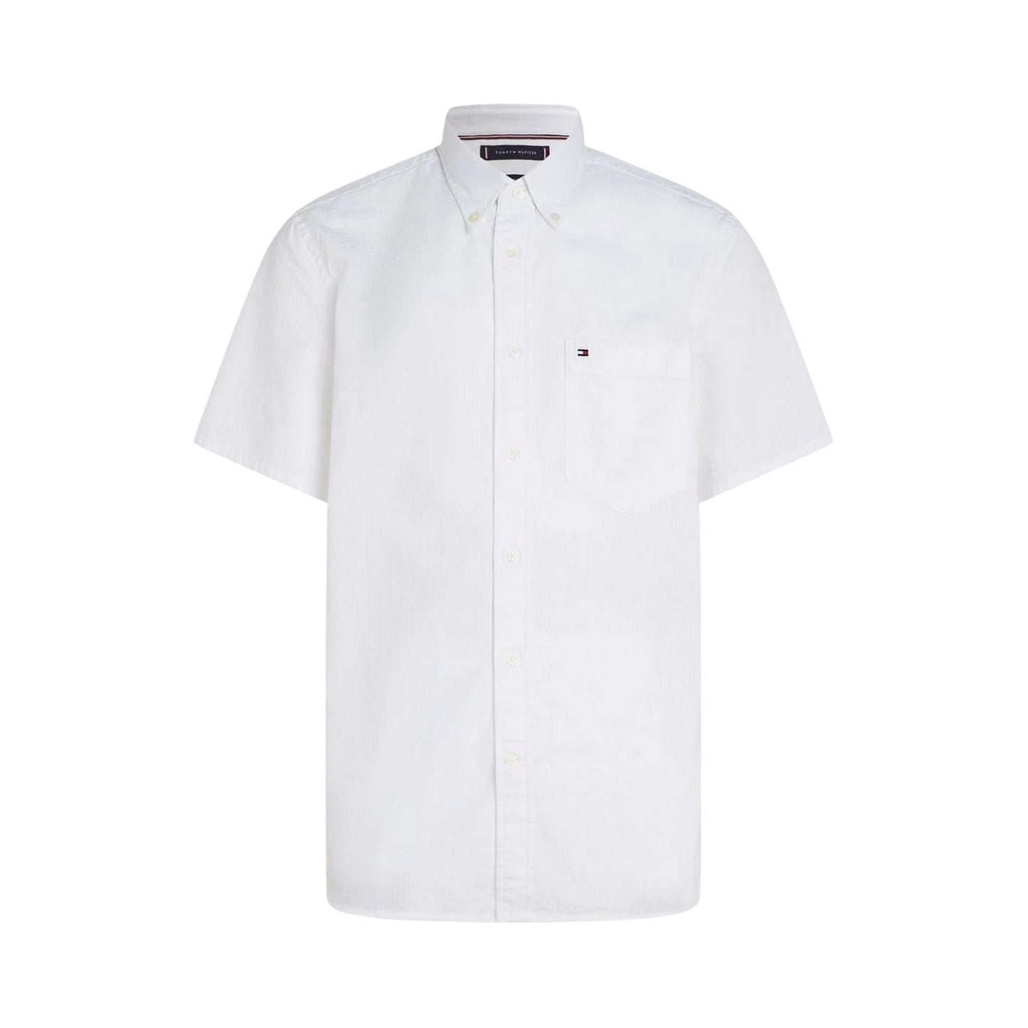 Optic White - Front - Tommy Hilfiger Mens Regular Shirt