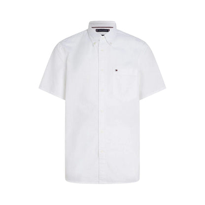 Optic White - Front - Tommy Hilfiger Mens Regular Shirt