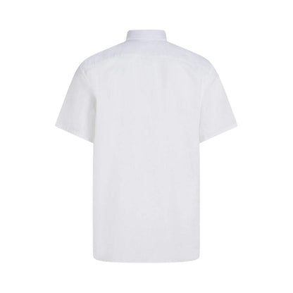 Optic White - Back - Tommy Hilfiger Mens Regular Shirt