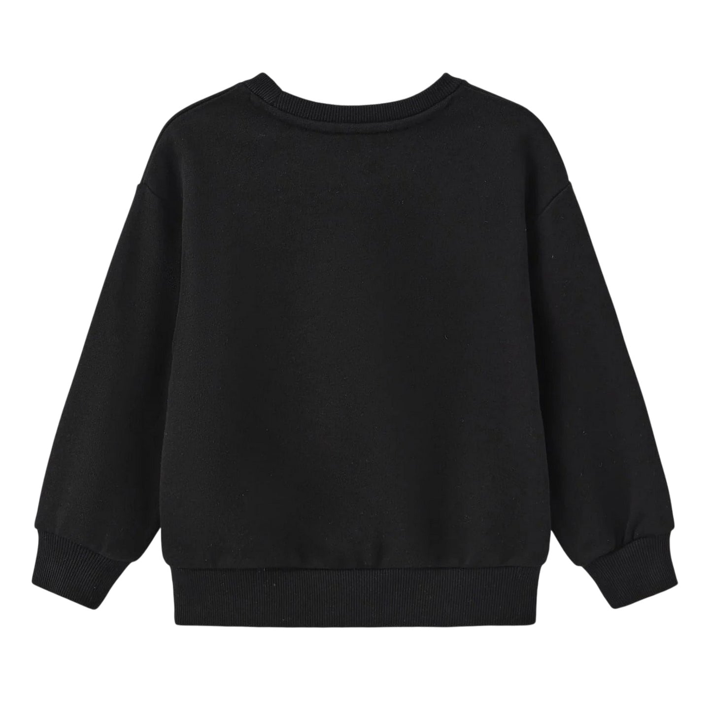 Grey - Back - Disney Baby Mickey Mouse Brushed Back Crew Neck Sweatshirt