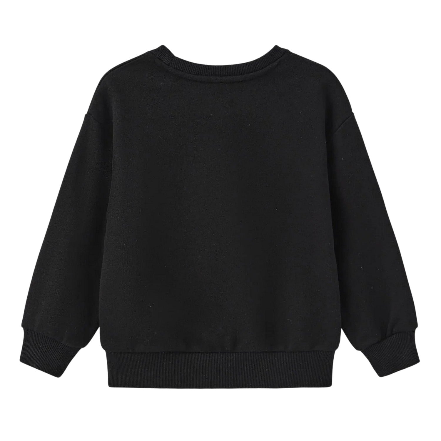 Grey - Back - Disney Baby Mickey Mouse Brushed Back Crew Neck Sweatshirt