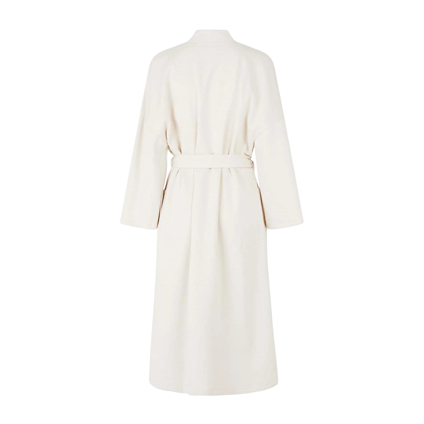 Crystal Grey - Back - Boss Womens-Ladies Plain Kimono Sleeve Dressing Gown
