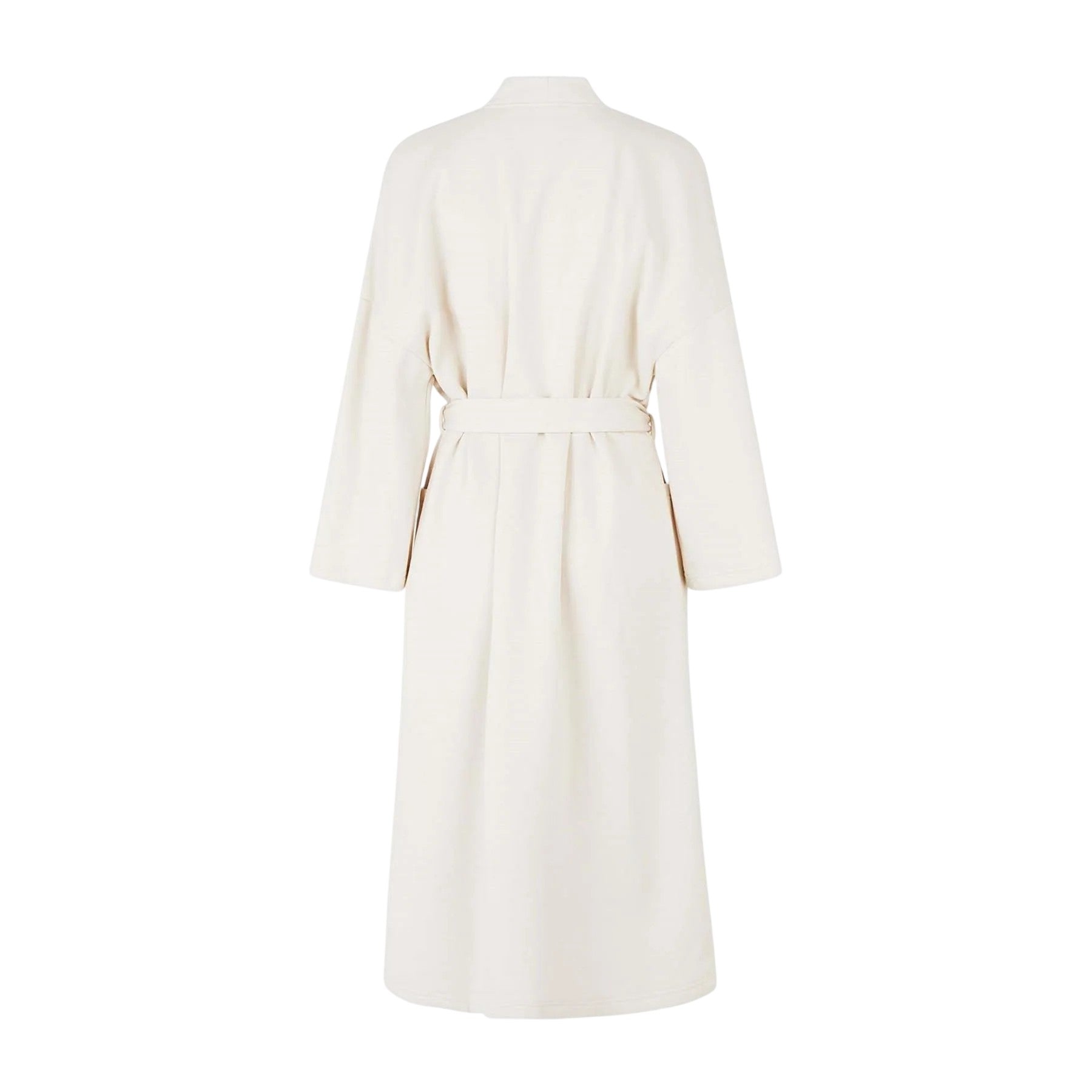 Crystal Grey - Back - Boss Womens-Ladies Plain Kimono Sleeve Dressing Gown
